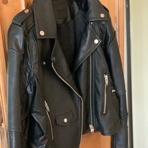 BLANKNYC moto leather jacket